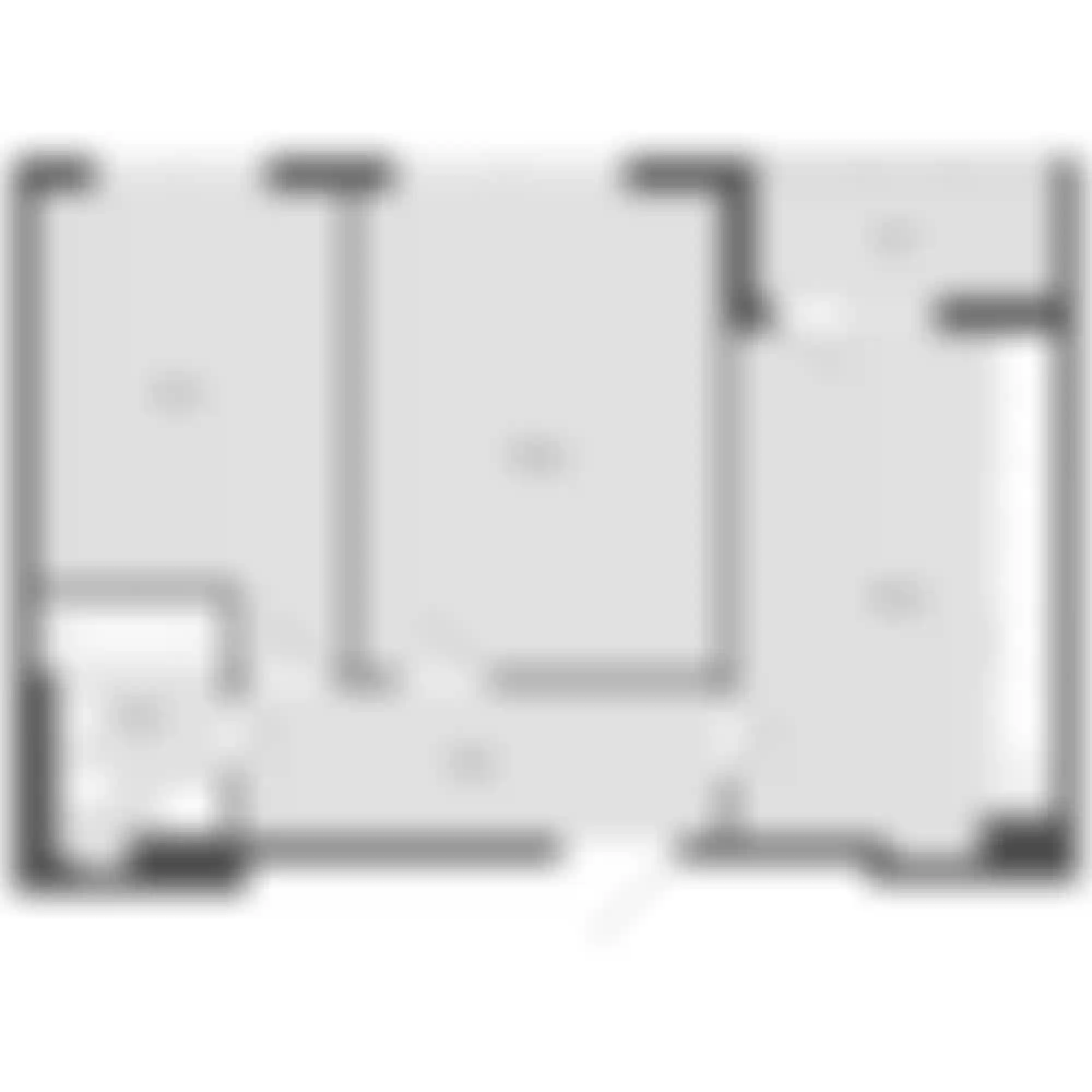 2-комнатная  54.44 м² - Изображение