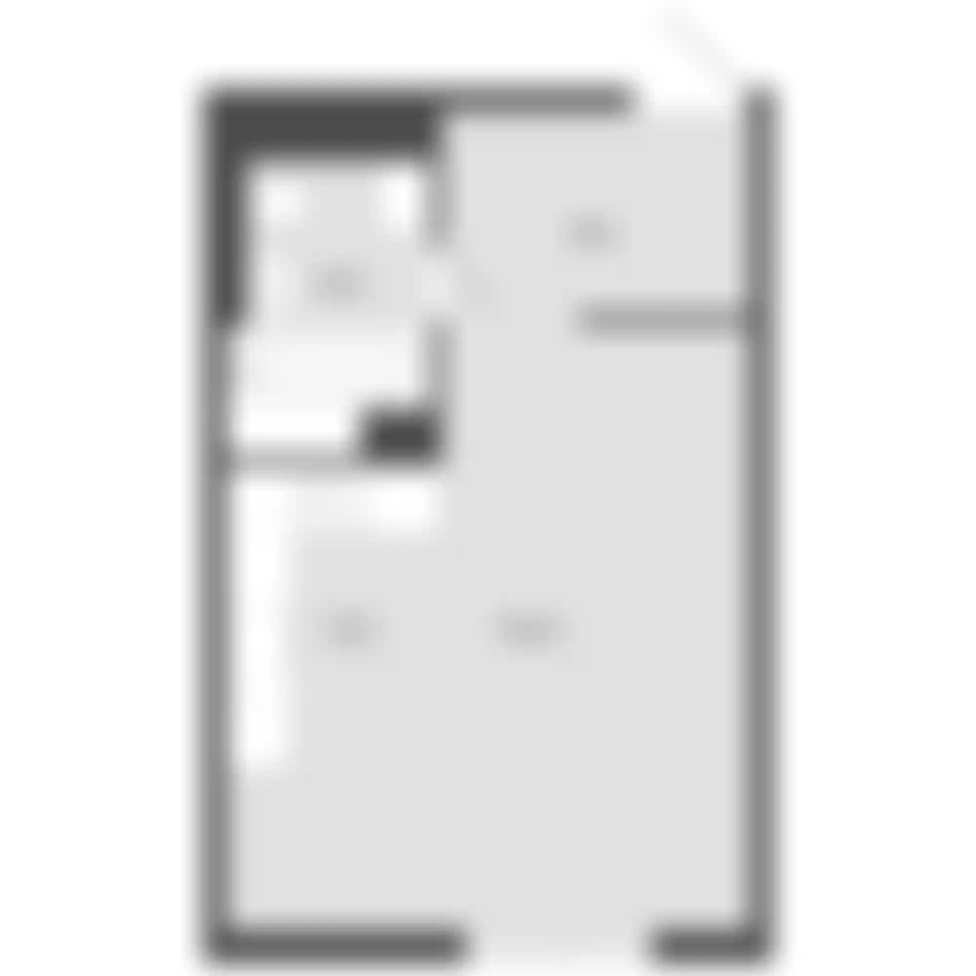 Студия  30.6 м² - Изображение