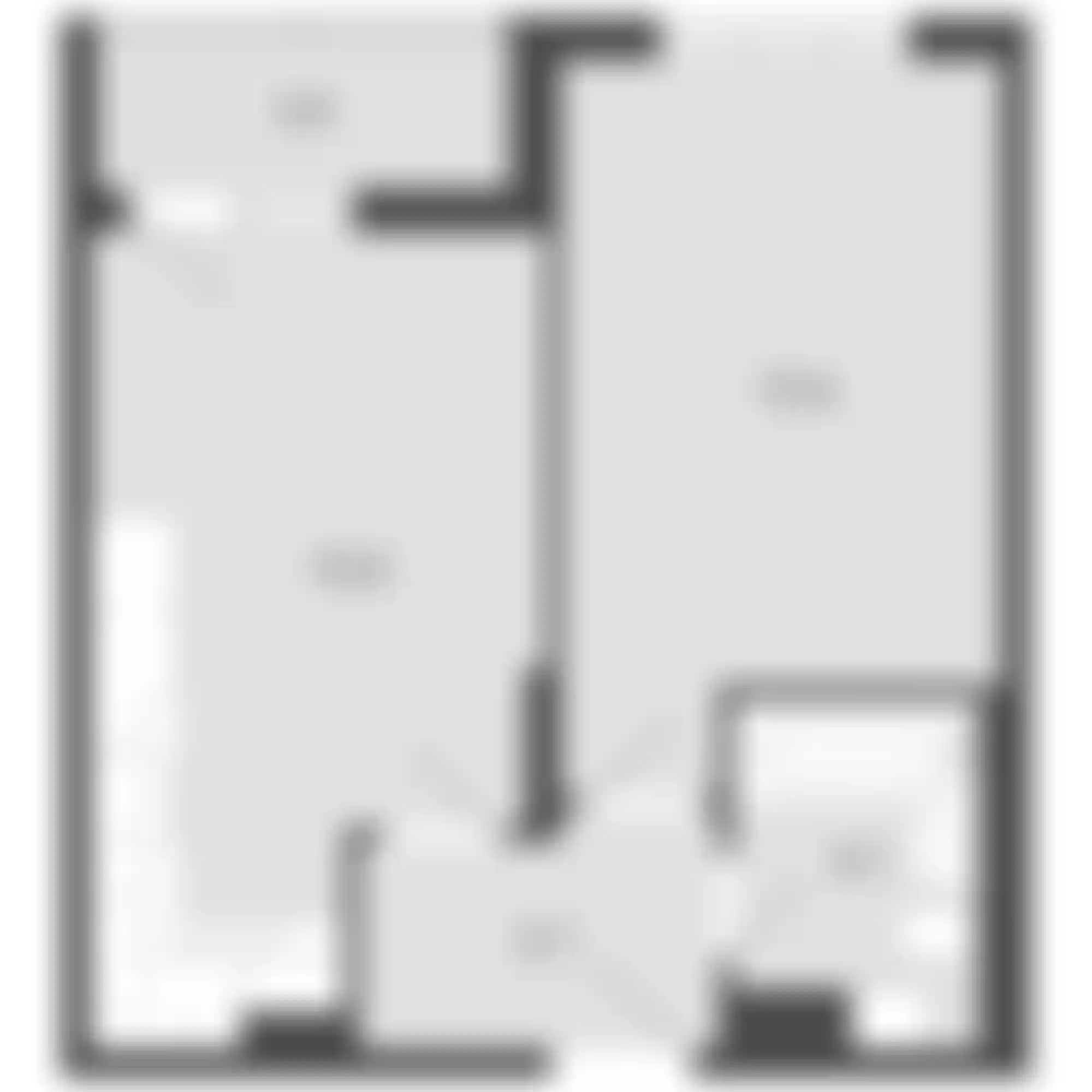 1-комнатная  37.55 м² - Изображение