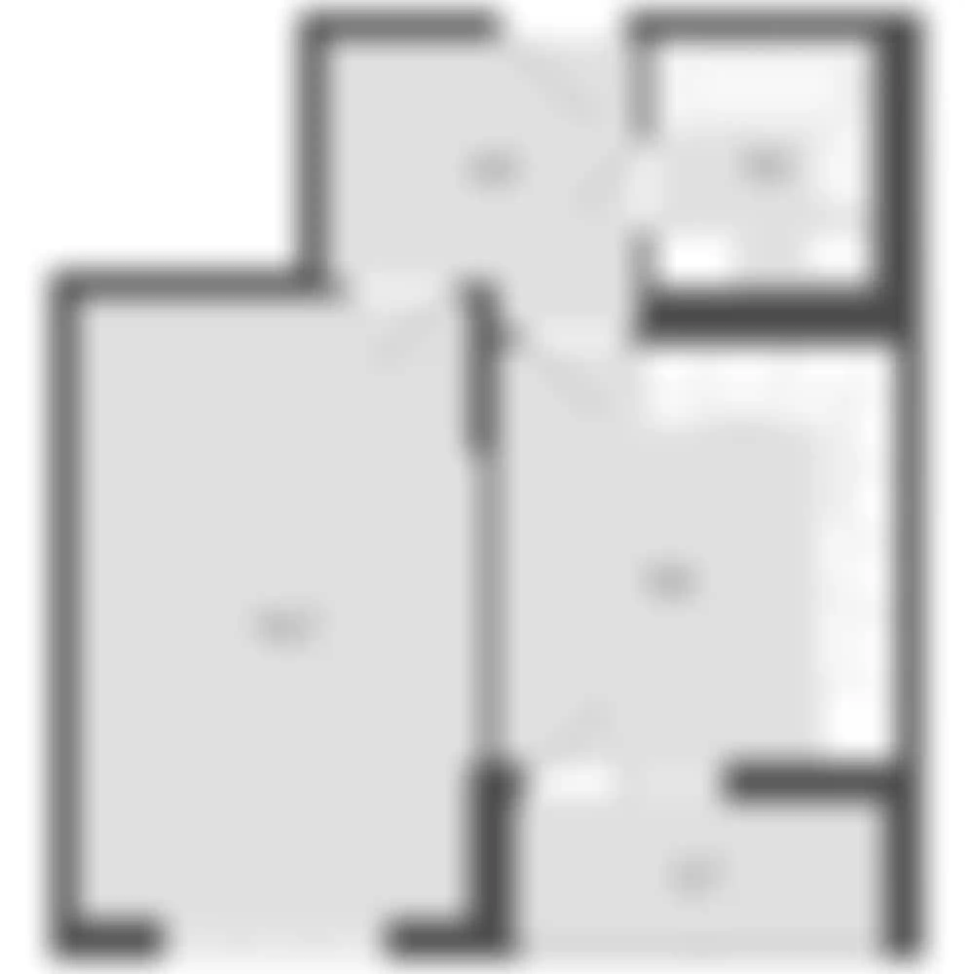 1-комнатная  34.55 м² - Изображение