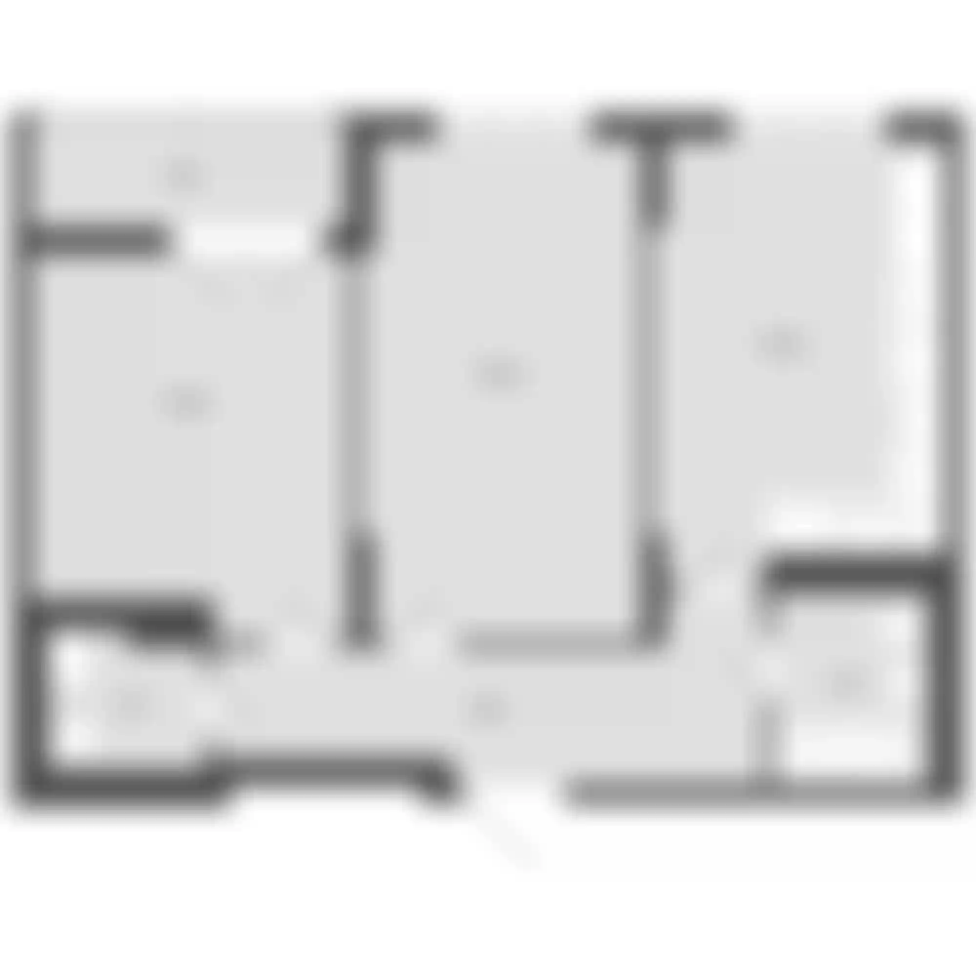 2-комнатная  57.95 м² - Изображение